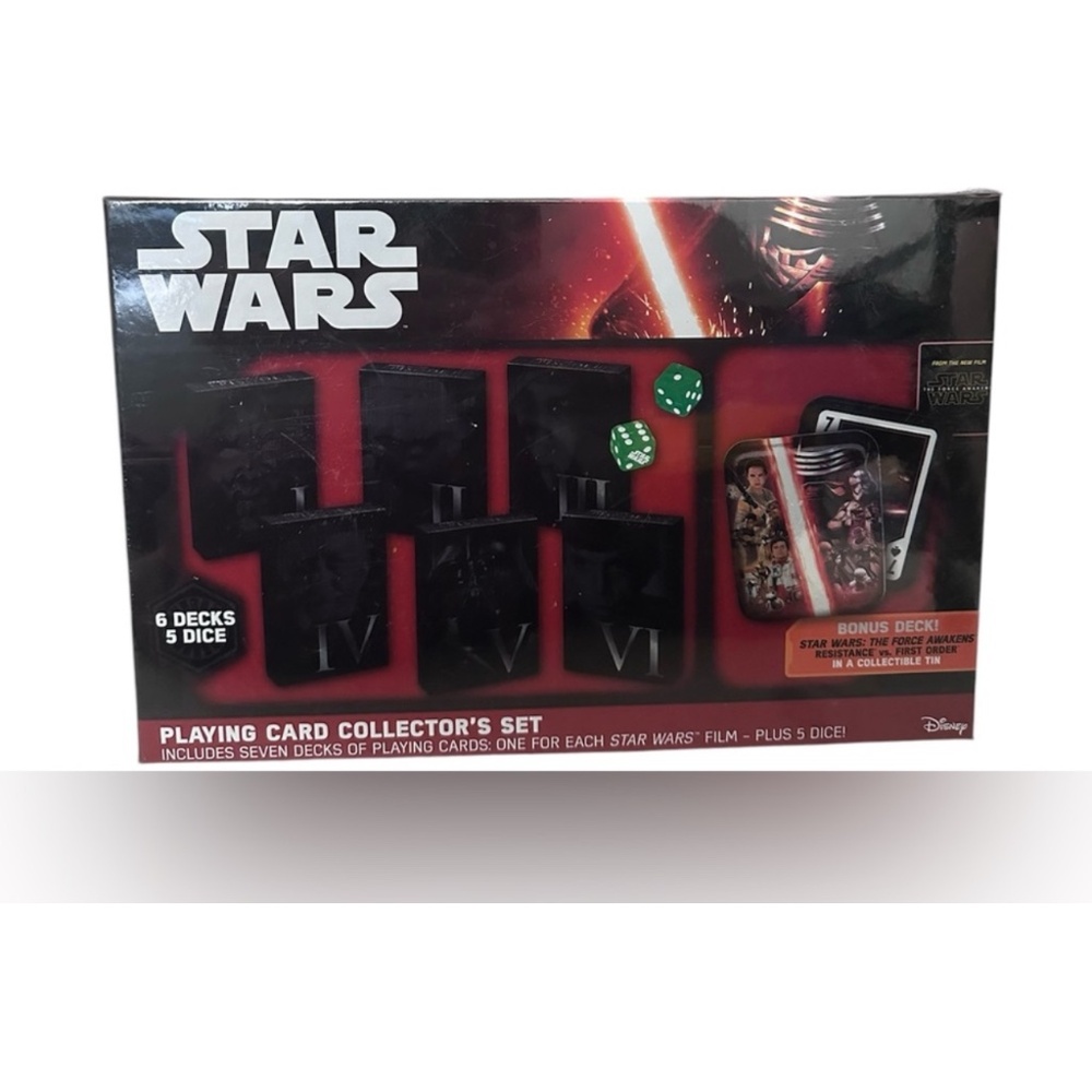 Star Wars Playing Card Collector's Set NEW